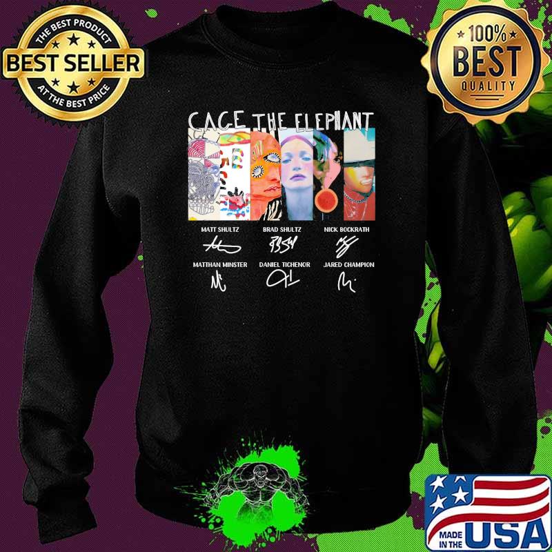 The elephant signatures cage melophobia graphic s Sweater The elephant signatures cage melophobia graphic s Sweater