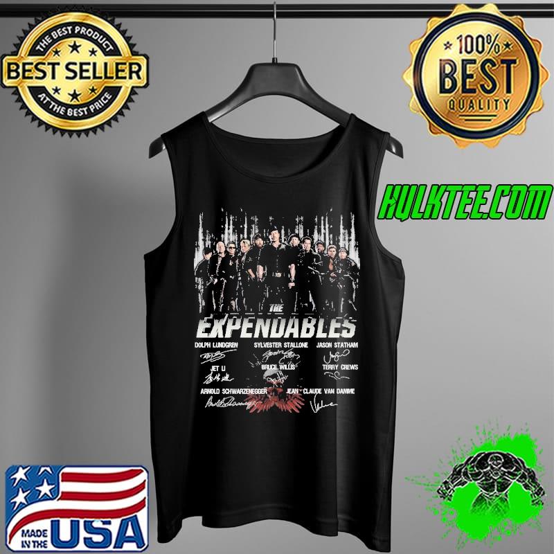The expendables characters signatures s Tank Top The expendables characters signatures s Tank Top