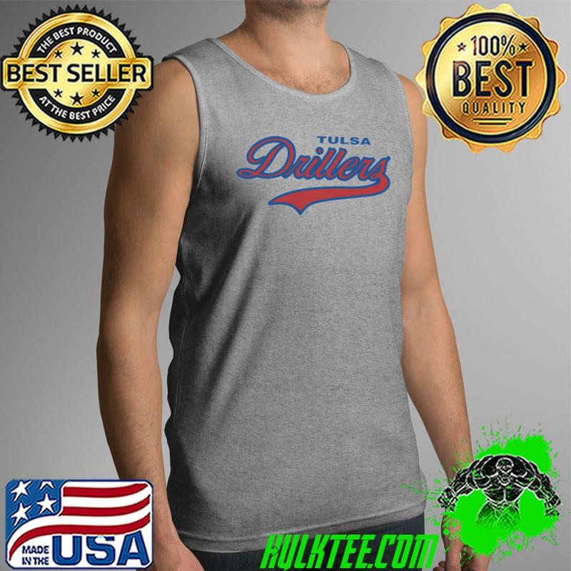 Tulsa drillers vintage logo shirt