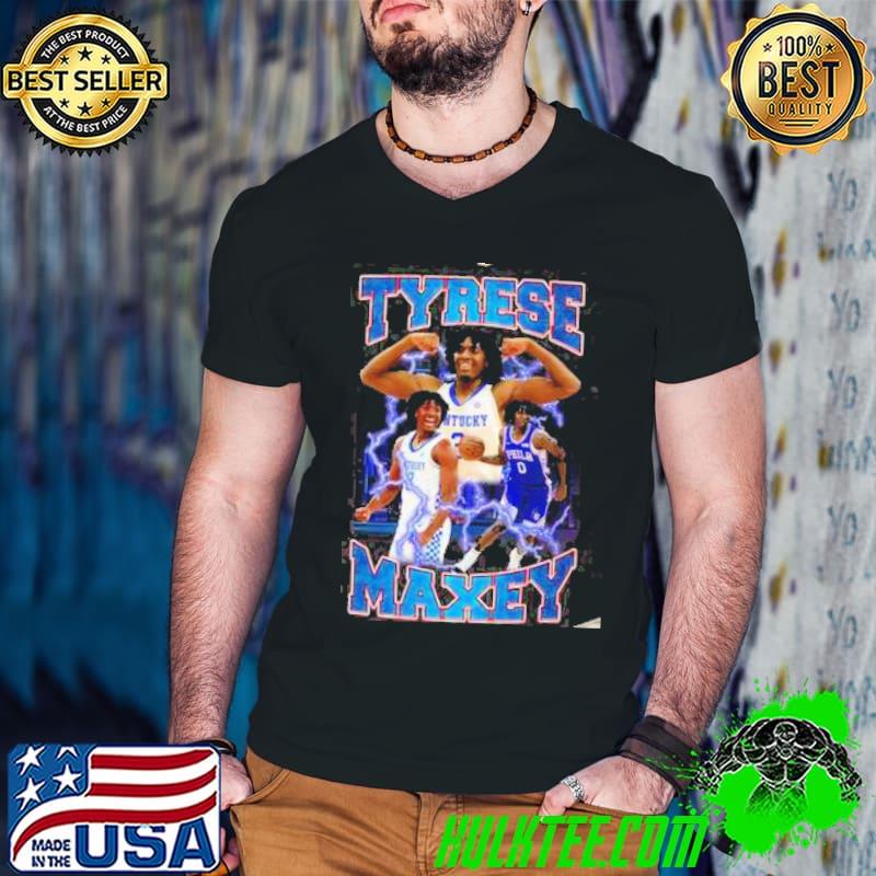 Tyrese maxey basketball s Guys V Neck Tyrese maxey basketball s Guys V Neck
