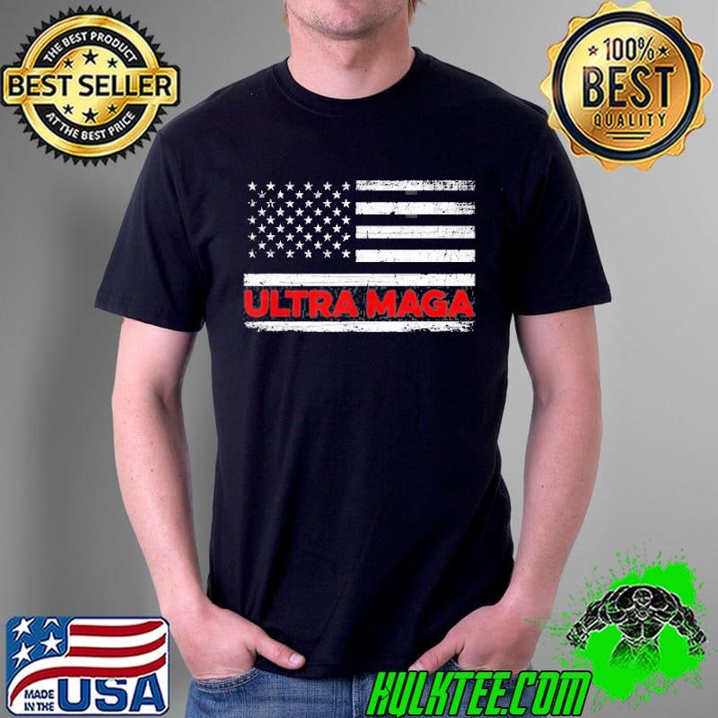 Ultra maga united state flag shirt