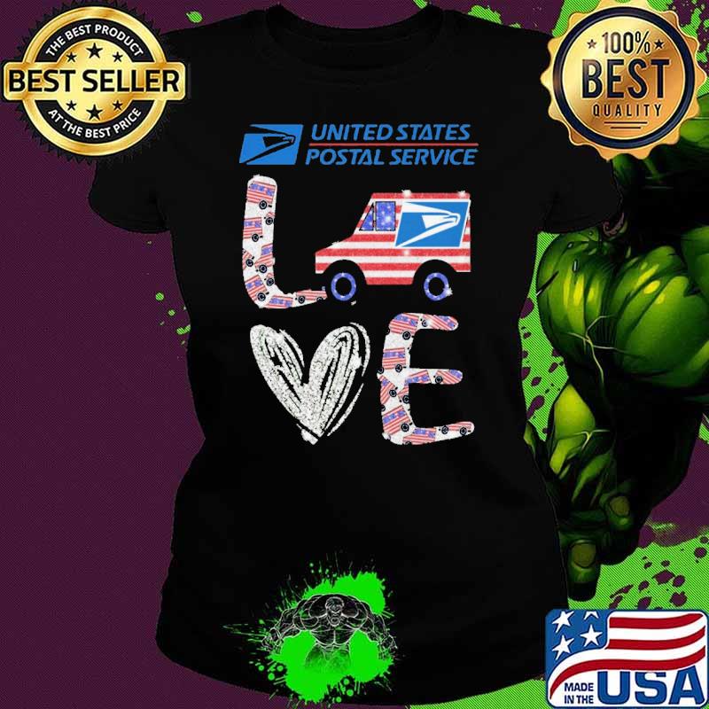 United State Postal Service Love Shirt Ladies tee United State Postal Service Love Shirt Ladies tee