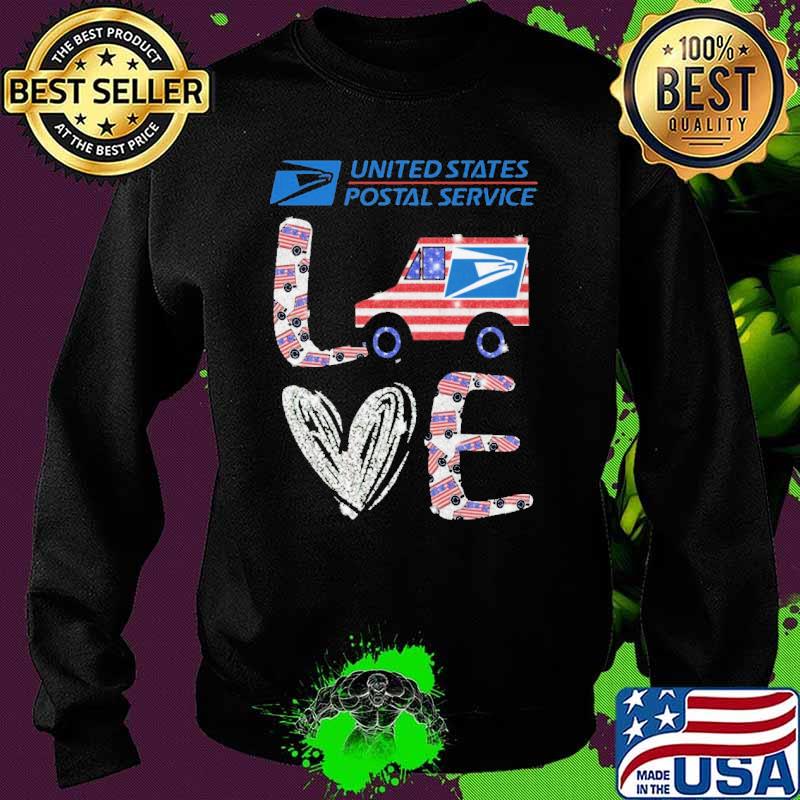 United State Postal Service Love Shirt Sweater United State Postal Service Love Shirt Sweater