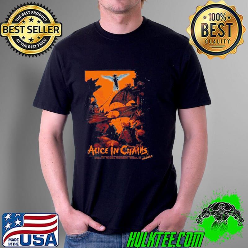 Vintage art alice in chains alice in chains band shirt