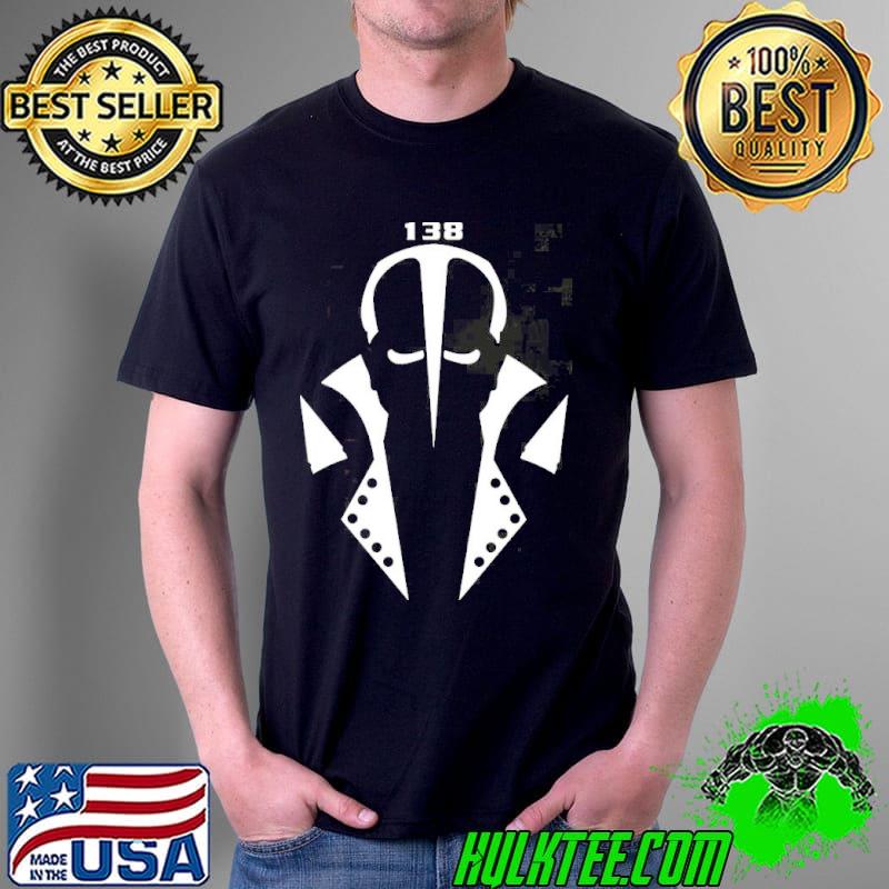 White art 138 misfits band shirt