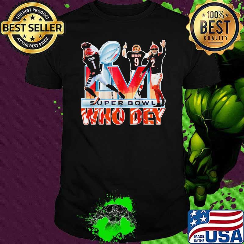 Who dey superbowl cincinnatI bengals shirt