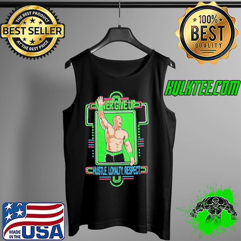 WWE John Cena Hustle Loyalty Respect Shirt Tank Top WWE John Cena Hustle Loyalty Respect Shirt Tank Top