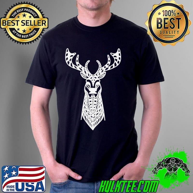Zentangle deer shirt