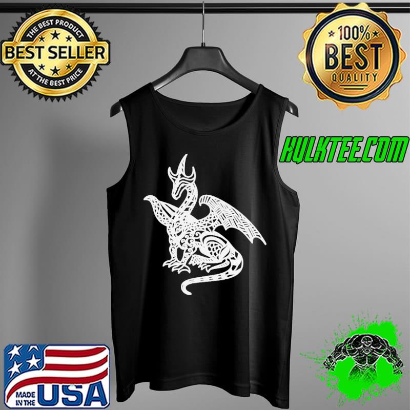 Zentangle dragon s Tank Top Zentangle dragon s Tank Top