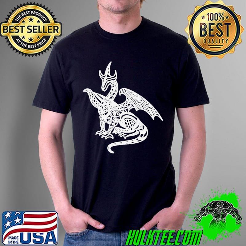 Zentangle dragon shirt Zentangle dragon shirt