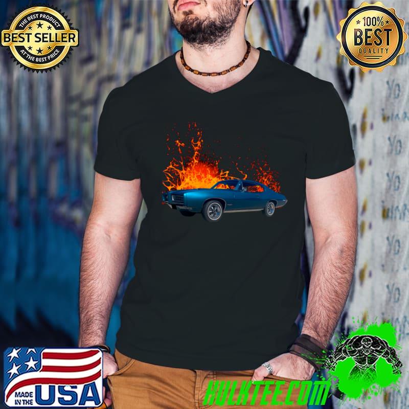 1968 pontiac GTO in our lava series T-Shirt