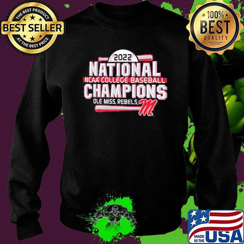 2022 National NCAA College Baseball Champions Ole Miss Rebels Shirt Sweater 2022 National NCAA College Baseball Champions Ole Miss Rebels Shirt Sweater