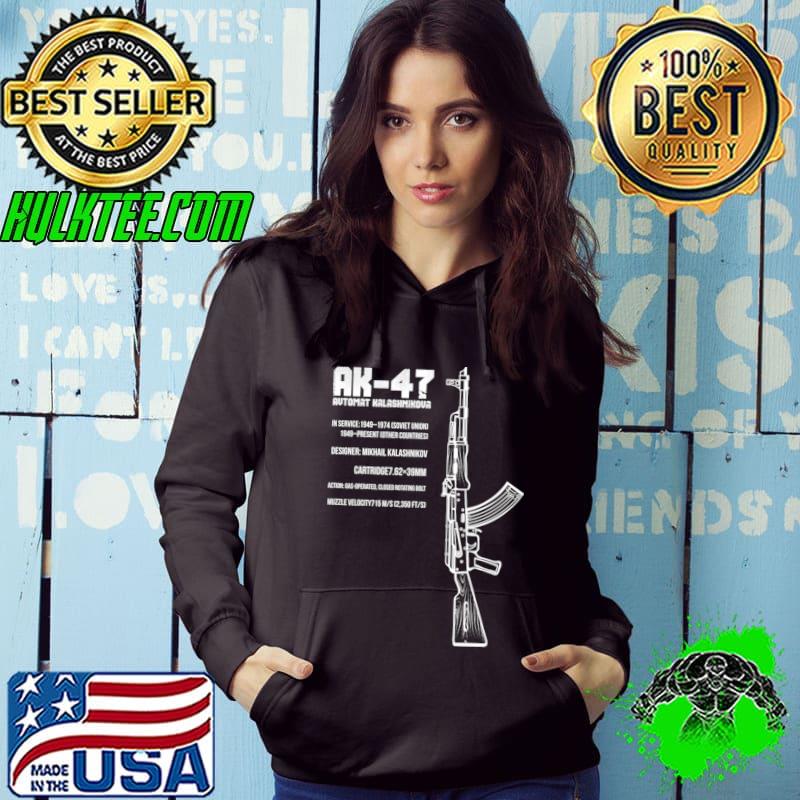 AK-47 Automat Kalashnikour T-Shirt Hoodie AK-47 Automat Kalashnikour T-Shirt Hoodie