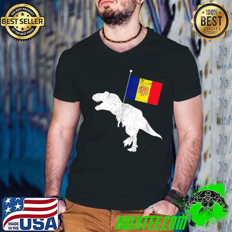 Andorran Dinosaur Tyrannosaurus T-Shirt