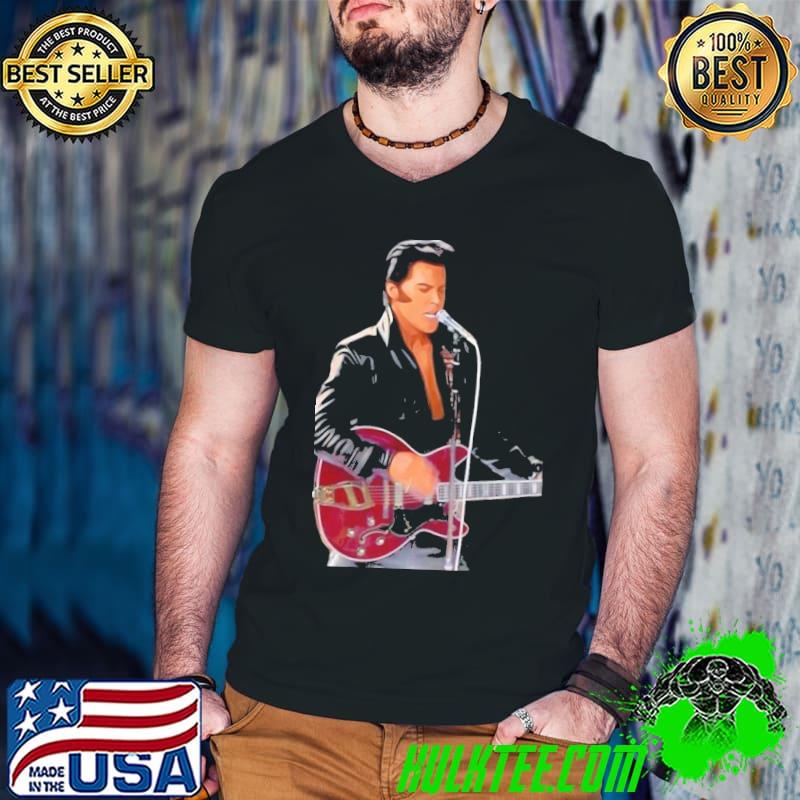Austin butler elvis elvis art singer shirt