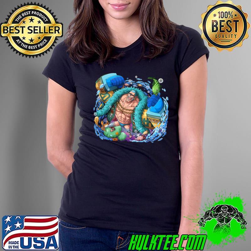 Blue franky and water T-Shirt Ladies Tee Blue franky and water T-Shirt Ladies Tee