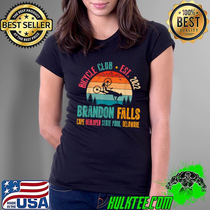 Brandon Falls Bicyle Club Retro Sun Biden Bike T-Shirt, hoodie, sweater, long  sleeve and tank top