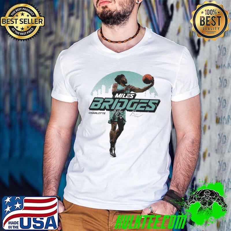 Charlotte miles bridges skyline basketball shirt