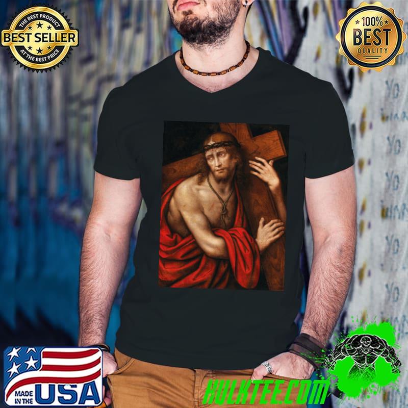 Christ Carrying the Cross Giovanni Pietro Rizzoli 1535 T-Shirt