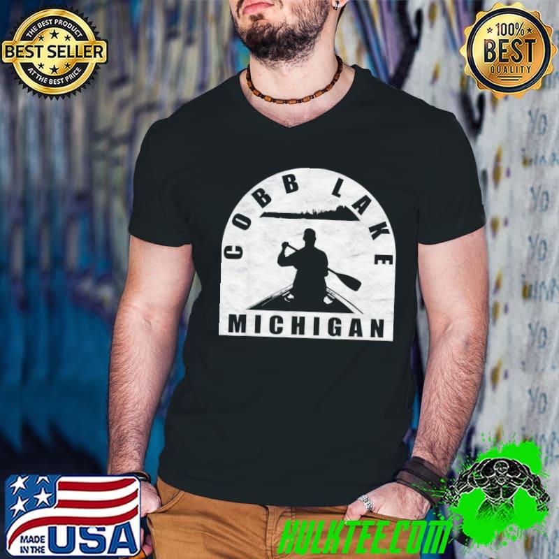 Cobb lake canoeing Michigan classic shirt