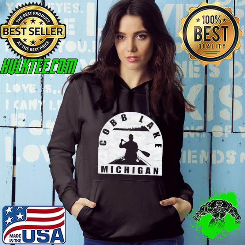 Cobb lake canoeing Michigan classic s Hoodie Cobb lake canoeing Michigan classic s Hoodie