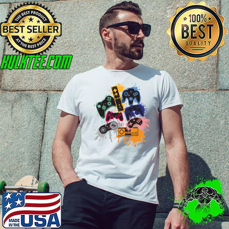 Control all the things video game watercolor T-Shirt Unisex Control all the things video game watercolor T-Shirt Unisex