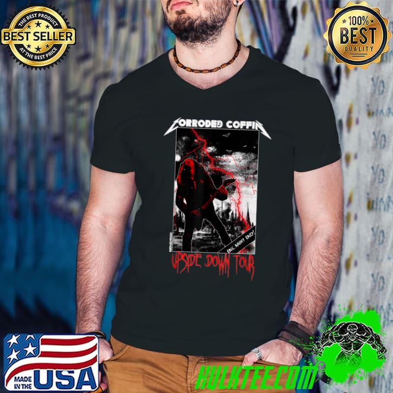 Corroded coffin upside down tour T-Shirt