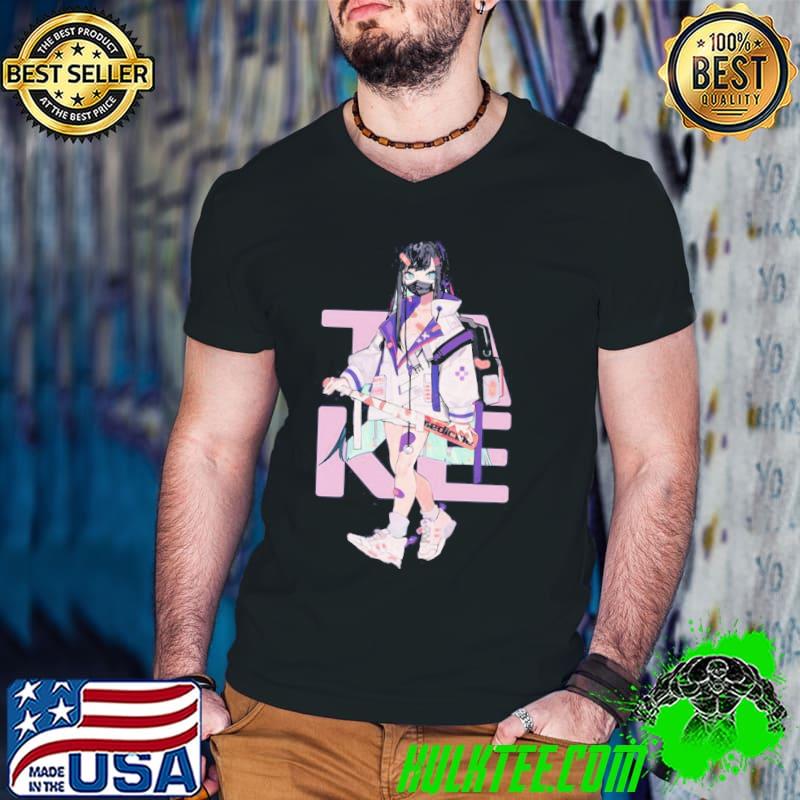 Cute girl lolI manga color shirt