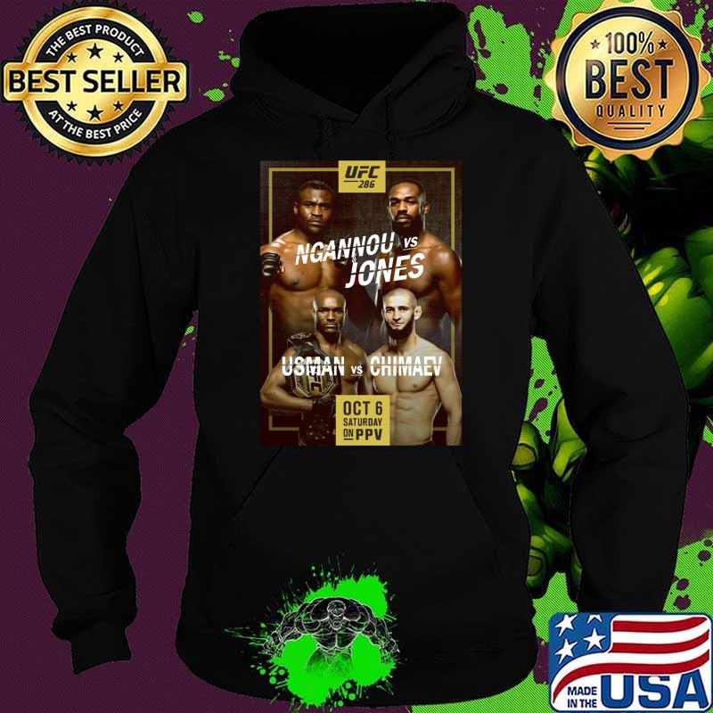 Dream UFC Fight Card Ngannou vs Jones T-Shirt Hoodie Dream UFC Fight Card Ngannou vs Jones T-Shirt Hoodie