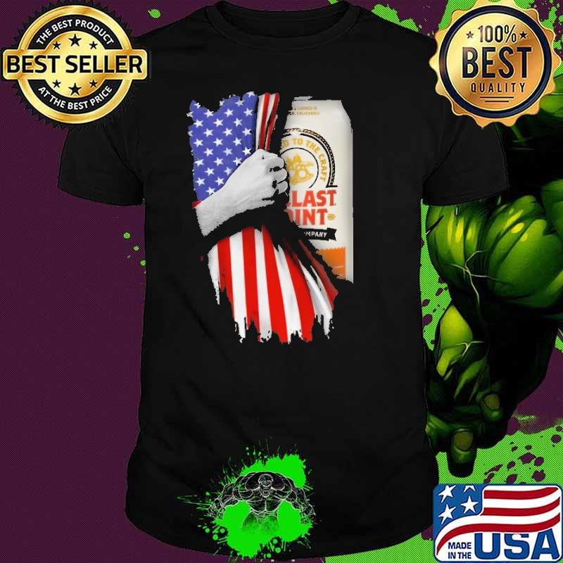 Drinking American Flag Ballast Point Shirt