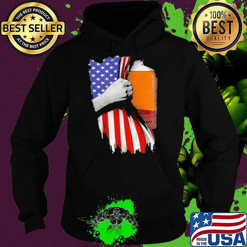 Drinking American Flag Bulleit Whiskey Shirt Hoodie Drinking American Flag Bulleit Whiskey Shirt Hoodie