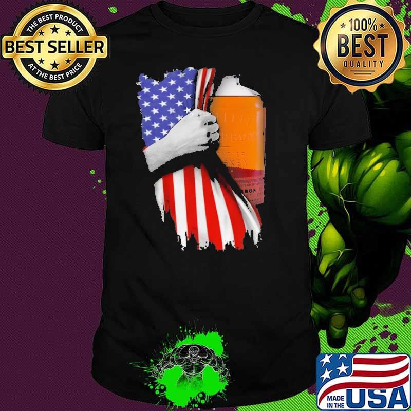 Drinking American Flag Bulleit Whiskey Shirt Drinking American Flag Bulleit Whiskey Shirt