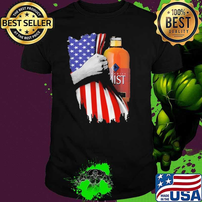 Drinking American Flag Canadian Mist Shirt