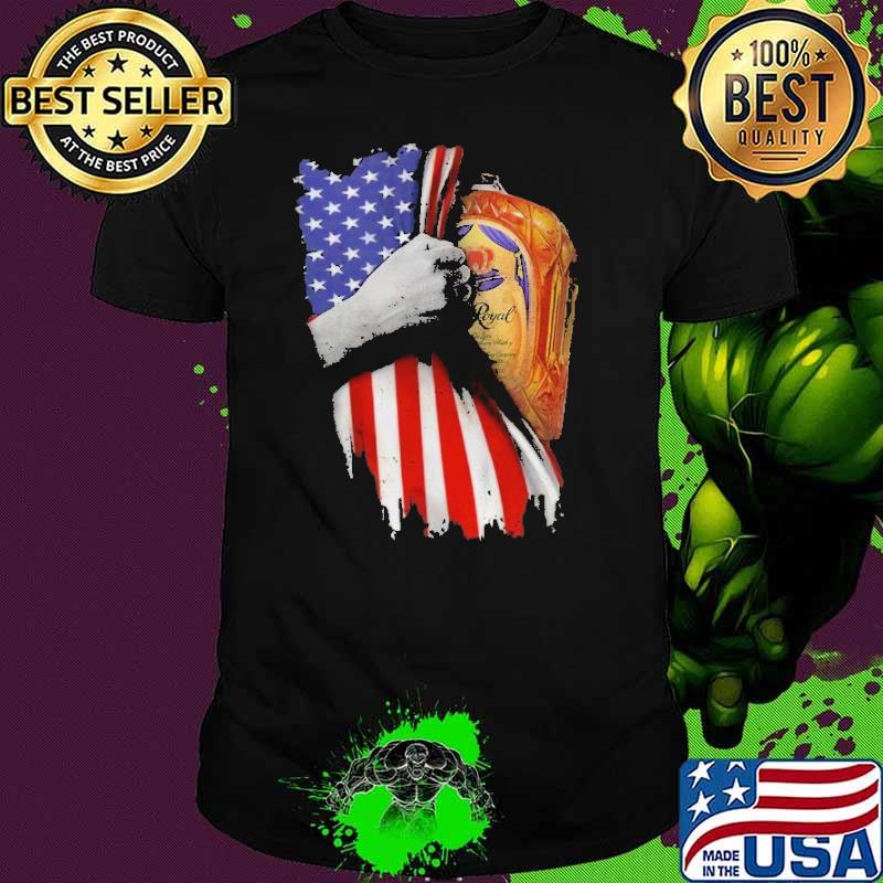 Drinking American Flag Crown Royal Whisky Shirt Drinking American Flag Crown Royal Whisky Shirt