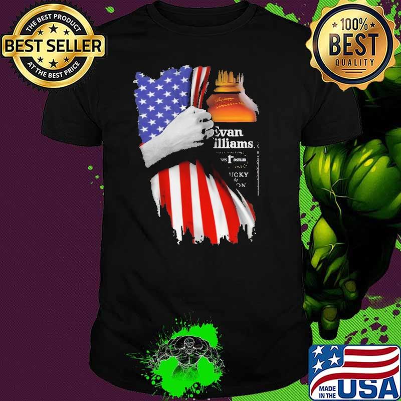 Drinking American Flag Evan Williams Shirt