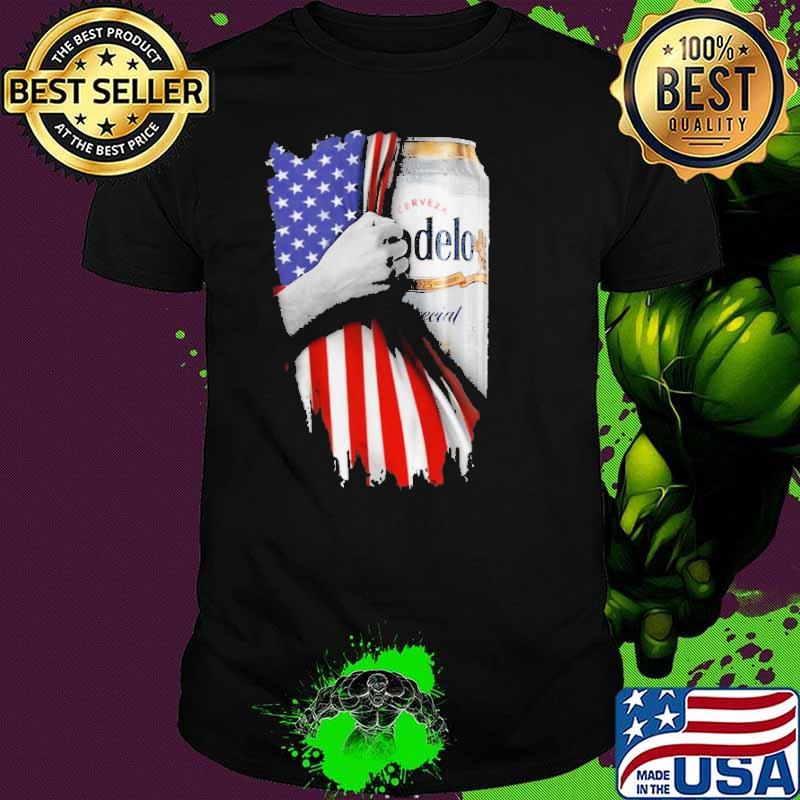 Drinking American Flag Grupo Modelo Modelo Especial Shirt