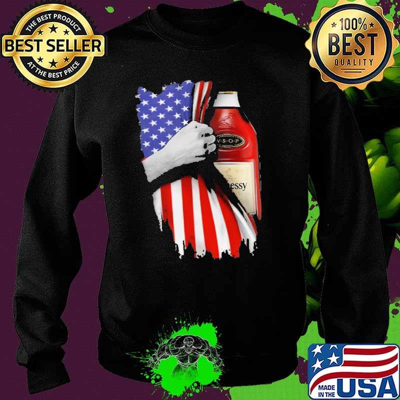 Drinking American Flag Hennessy Cognac Privilege VSOP Shirt Sweater Drinking American Flag Hennessy Cognac Privilege VSOP Shirt Sweater