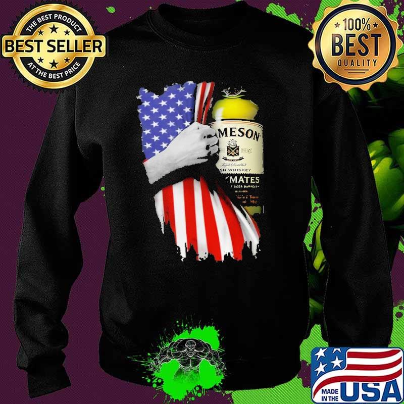 Drinking American Flag Jameson Shirt Sweater Drinking American Flag Jameson Shirt Sweater