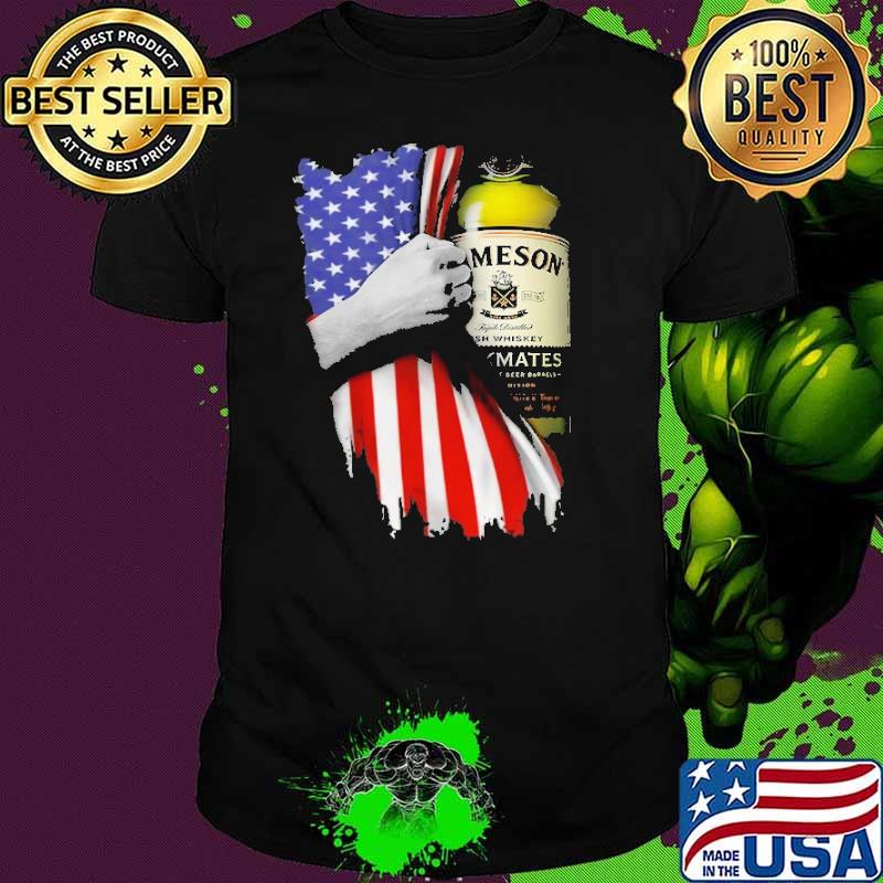 Drinking American Flag Jameson Shirt