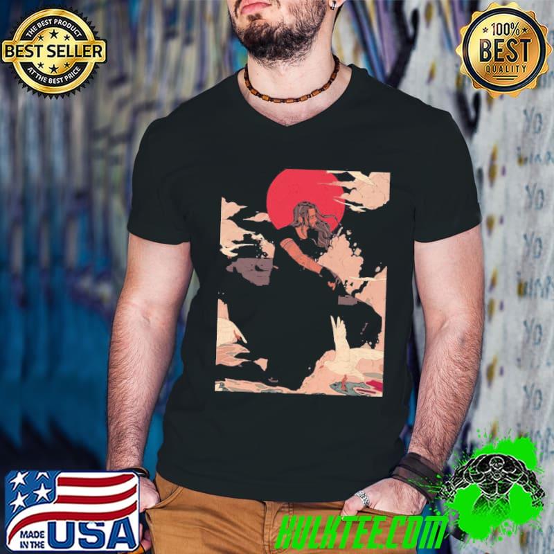 Ed teach Japan art shirt