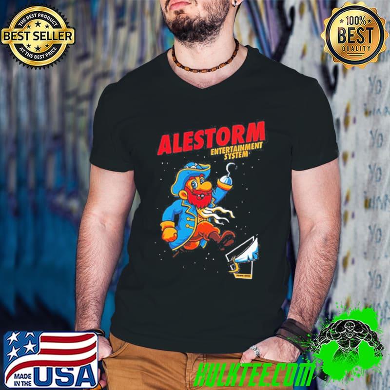 Entertainment system alestorm band shirt
