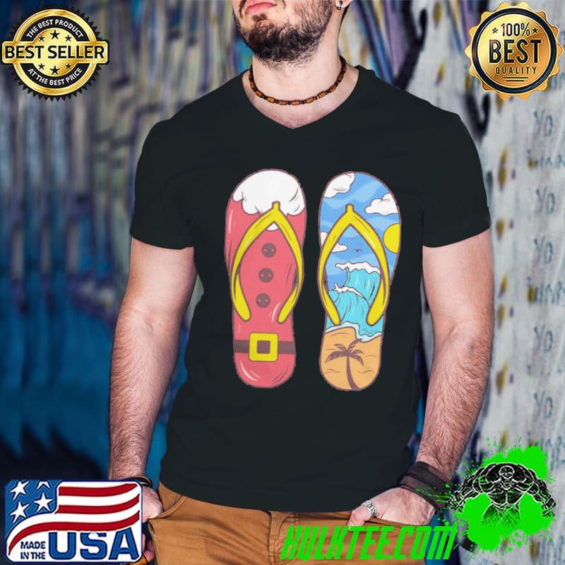 Flip flop t flip flop christmas in july t classic shirt