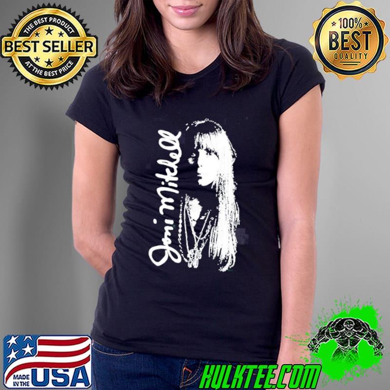 Folk musician jonI mitchell classic s Ladies Tee Folk musician jonI mitchell classic s Ladies Tee