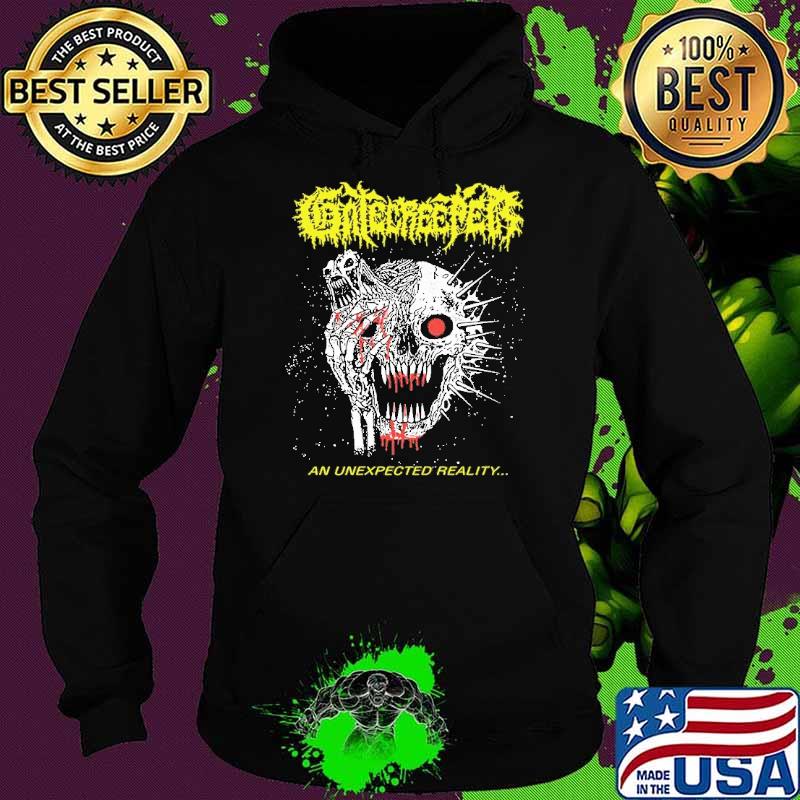 Gatecreeper Spiked Skull Shirt Hoodie Gatecreeper Spiked Skull Shirt Hoodie