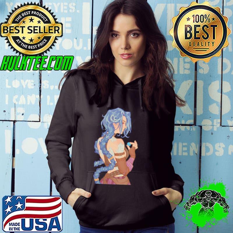 Get jinxed jinx arcane league of legends s Hoodie Get jinxed jinx arcane league of legends s Hoodie