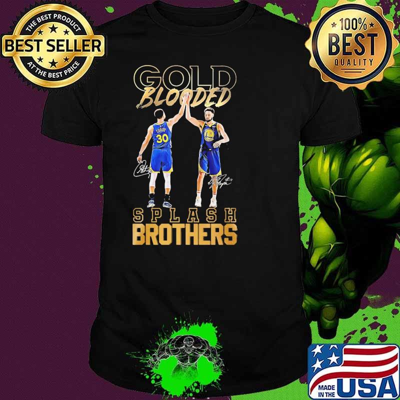 Golden Blooded Splash Brothers Shirt