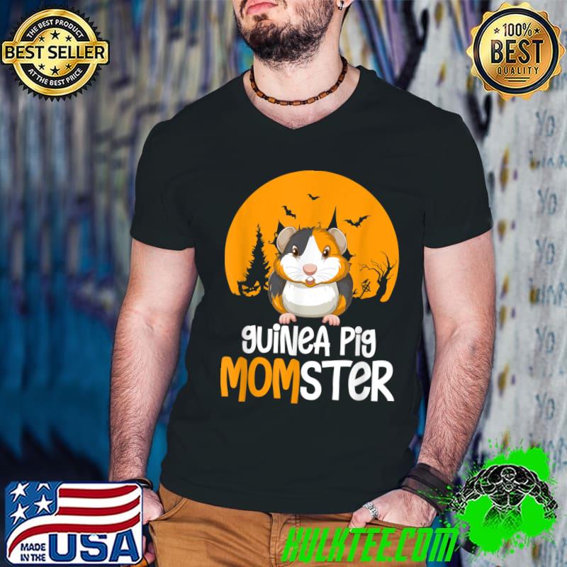 Guinea Pig Momster Moon Halloween T-Shirt