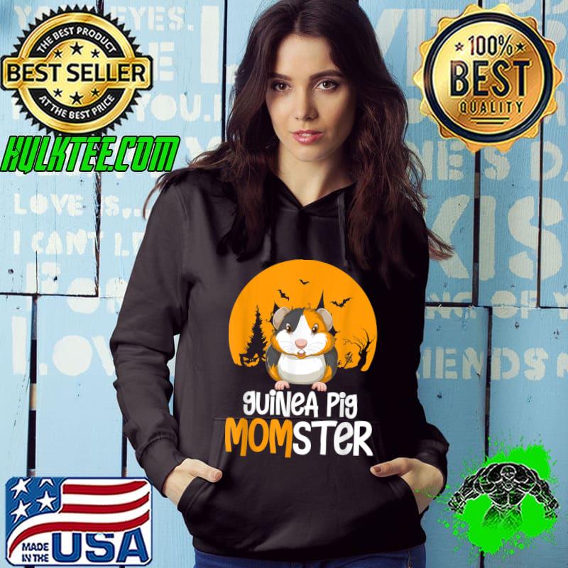 Guinea Pig Momster Moon Halloween T-Shirt Hoodie Guinea Pig Momster Moon Halloween T-Shirt Hoodie