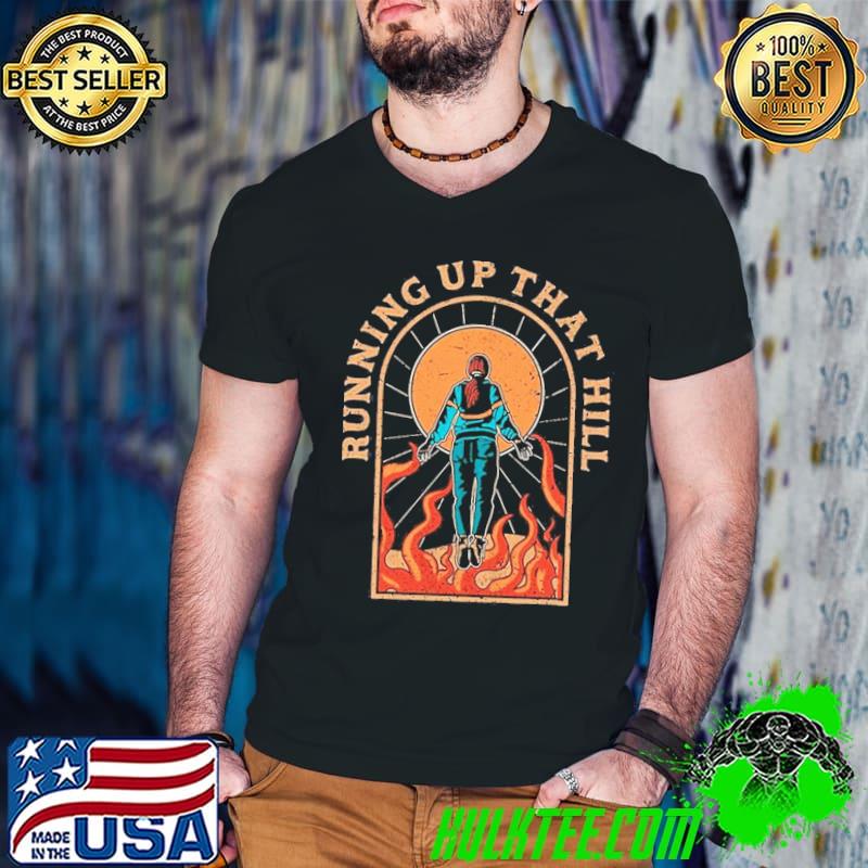 Hot max mayfield stranger things burning up that hill vintage shirt