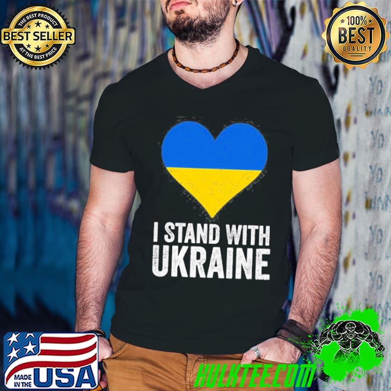 I stand with Ukraine stop putin stop war support Ukraine ver4 shirt